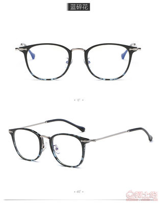 娜芙娜芙8302 兼顾科技防护与时尚美学的防蓝光眼镜框